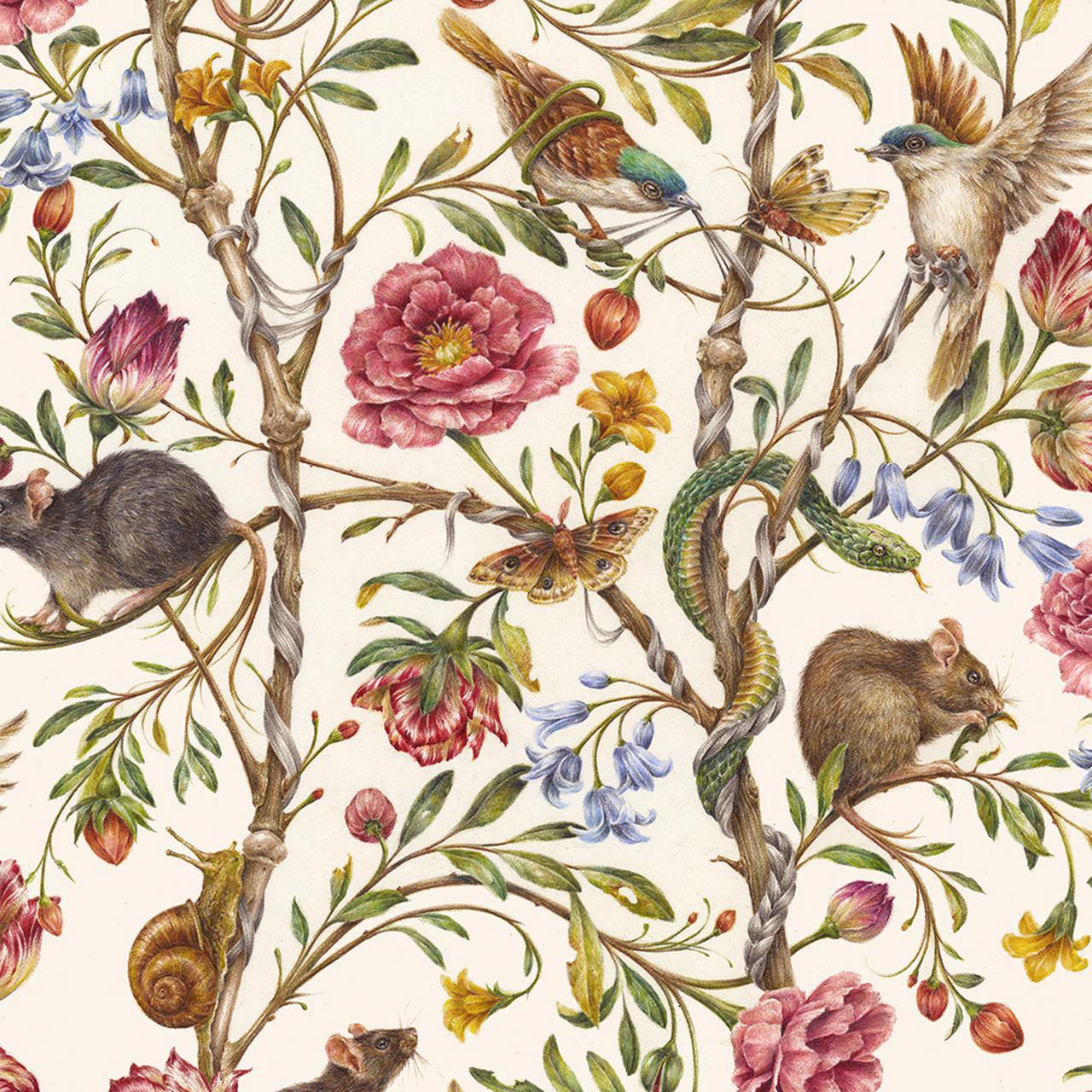 Dodo Wallpaper William Morris - HD Wallpaper 