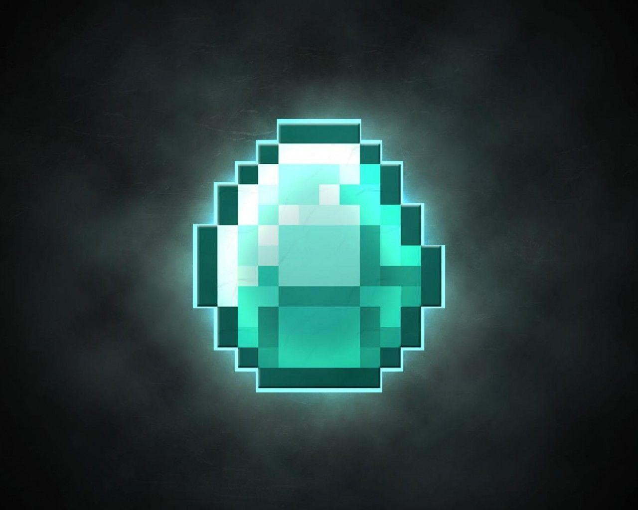 Diamantito Legendario De Minecraft - HD Wallpaper 