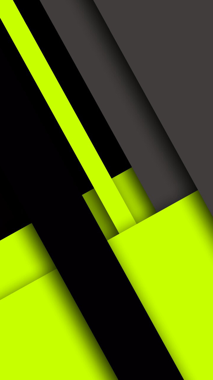 Neon Green Black And Grey Abstract Wallpaper - Black And Neon Green -  720x1280 Wallpaper 