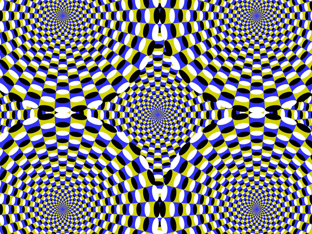 Moving - Cool Optical Illusions - 1024x768 Wallpaper 