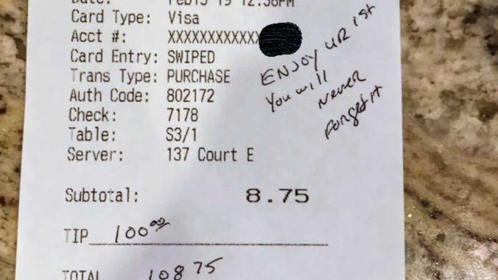 Pregnant Waitress Note - HD Wallpaper 