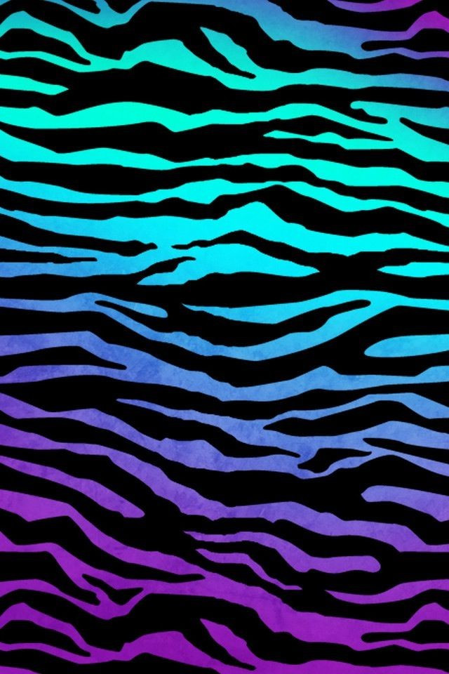 Multi Coloured Zebra Print - HD Wallpaper 