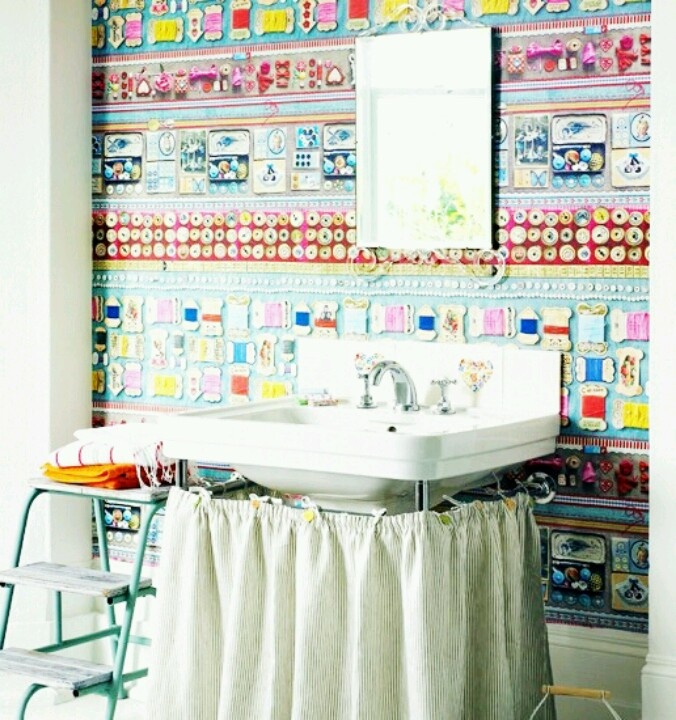 Funky Wallpaper For Bathroom - HD Wallpaper 