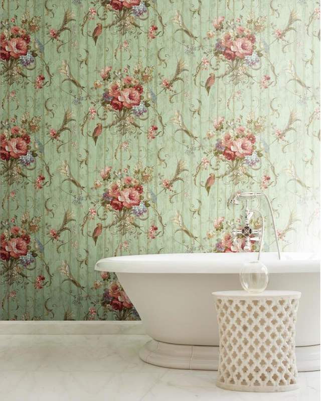 Cool Wallpaper, Floral - York Wallcoverings - HD Wallpaper 