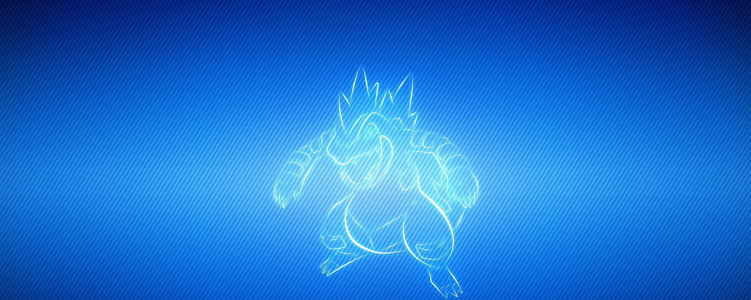 Wallpaper Animal, Unusual, Pokemon, Feraligatr - Illustration - HD Wallpaper 