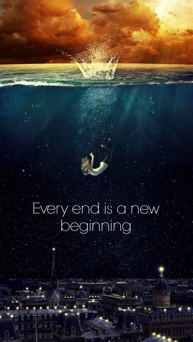 End Means A New Beginning - HD Wallpaper 