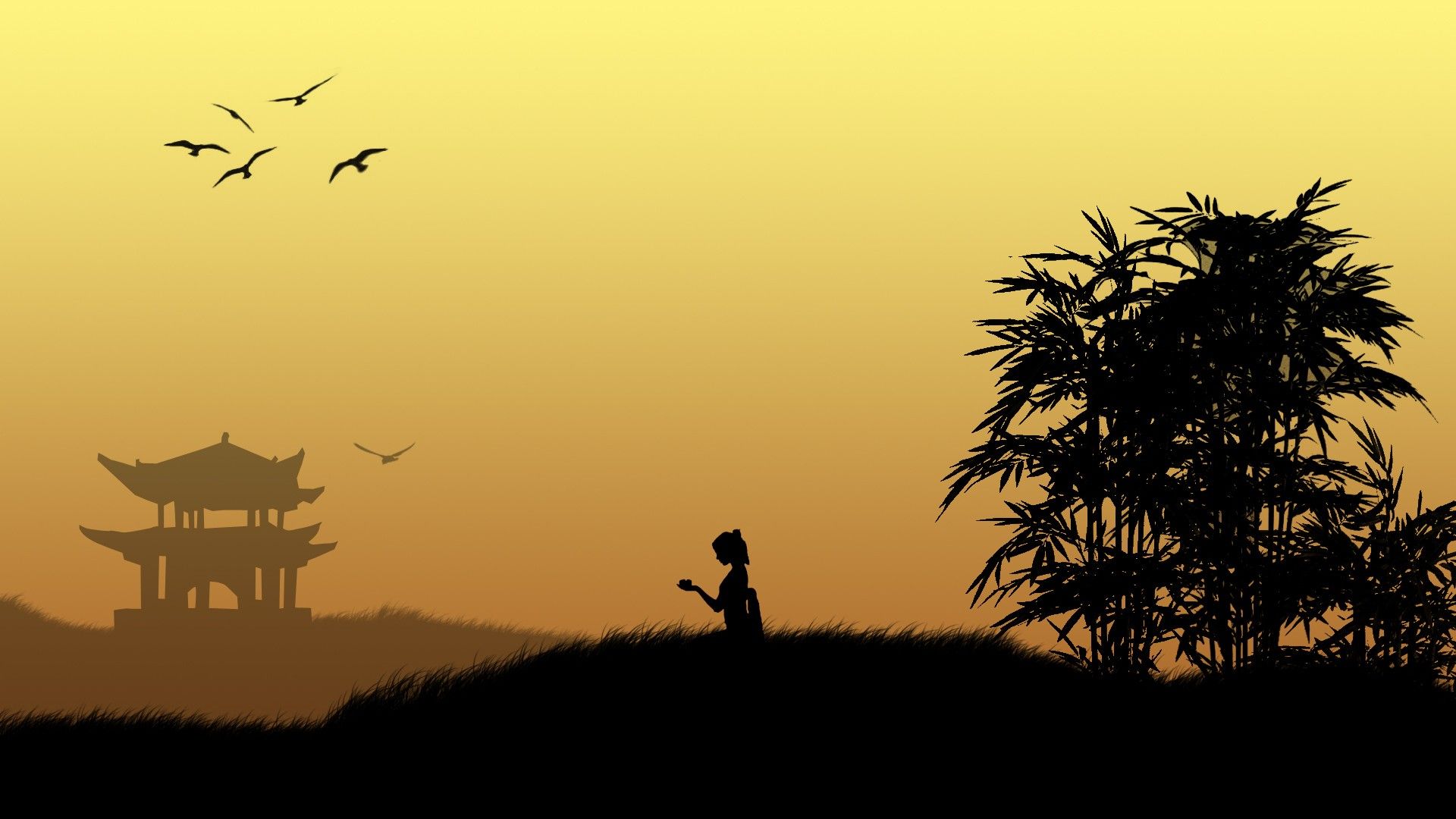 Asian Backgrounds - HD Wallpaper 