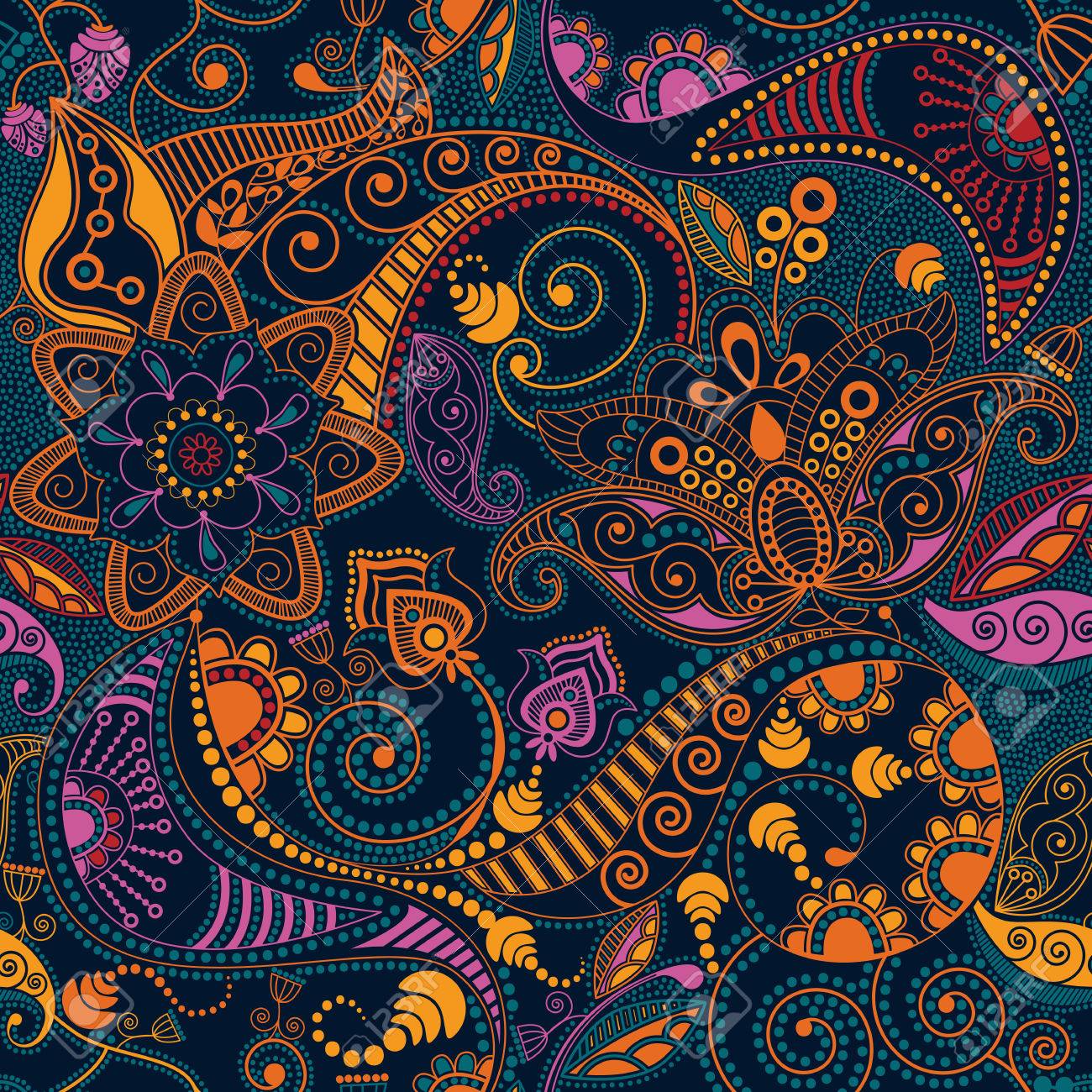 Paisley Wallpaper - HD Wallpaper 