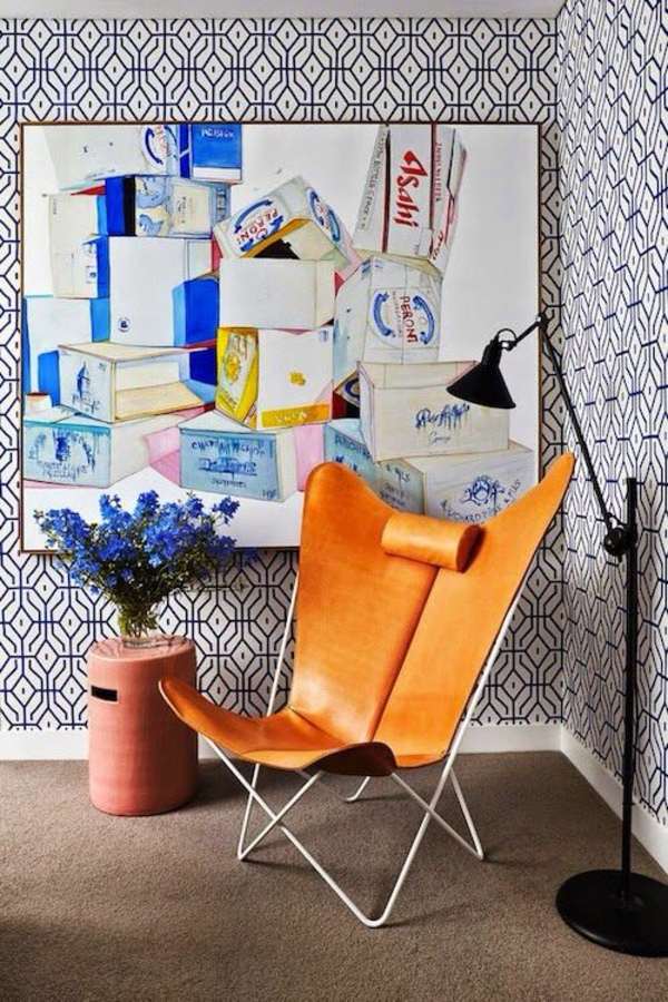 Living Room Wall Design Ideas - Relaxation Corner Ideas Design - HD Wallpaper 