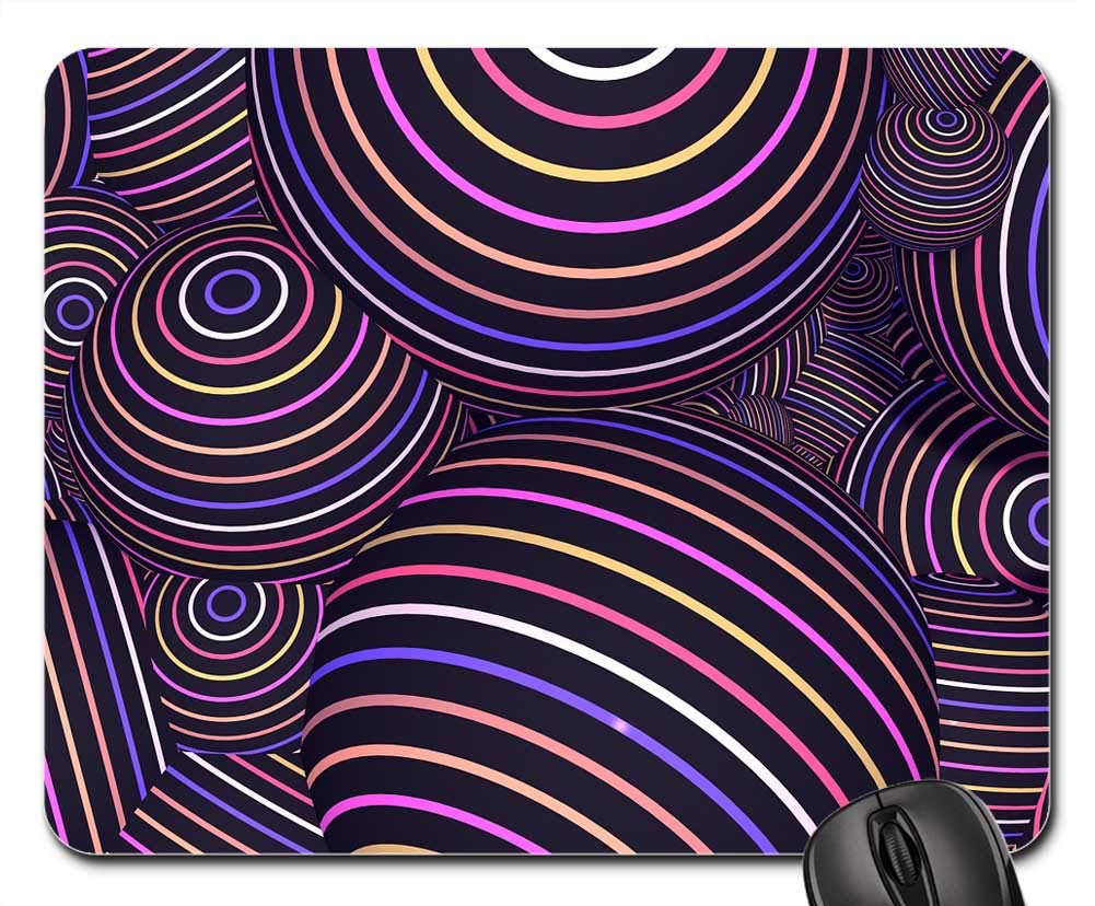 Spheres Funky Wallpaper Background Abstract - Esferas Con Ilusion Optica - HD Wallpaper 