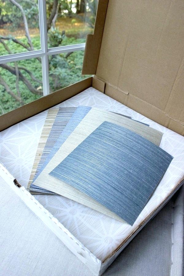 Wallpaper Samples Blue Grasscloth Australia Hanging - Grasscloth Wallpaper Blue Uk - HD Wallpaper 