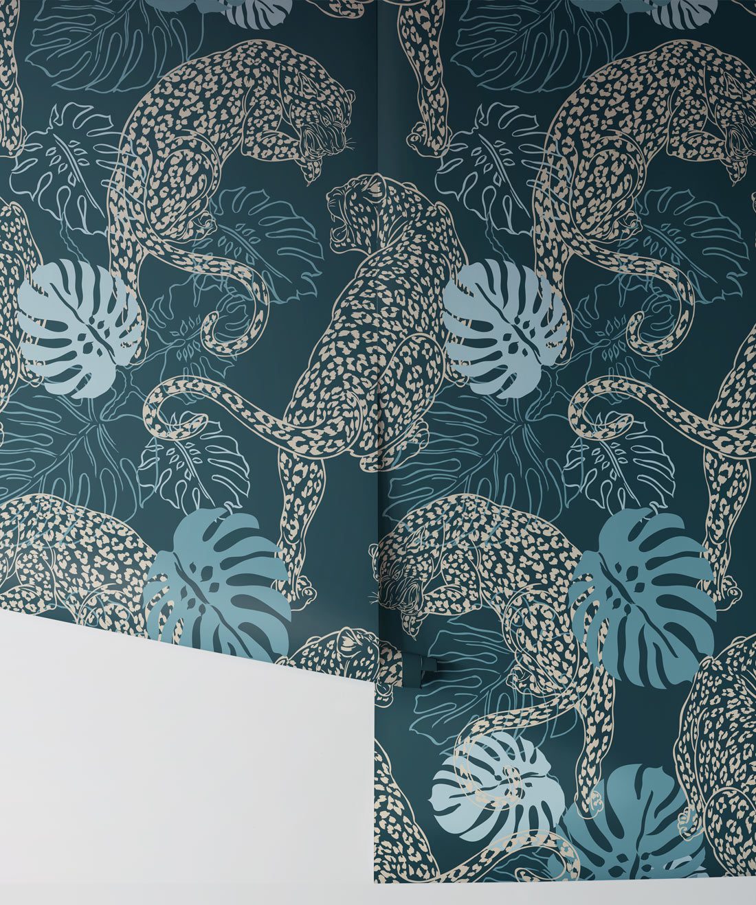 Leopard And Art - HD Wallpaper 