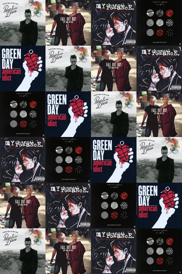 Panic At The Disco And Green Day - HD Wallpaper 