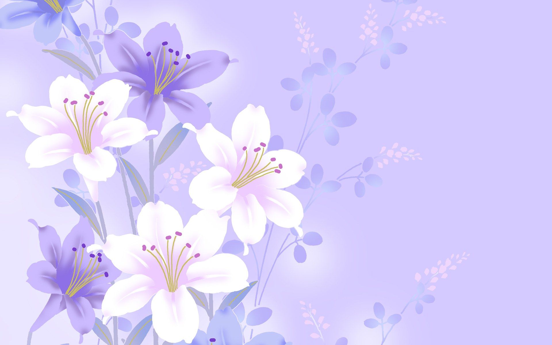 Download Background Wallpaper Flowers High Quality - HD Wallpaper 