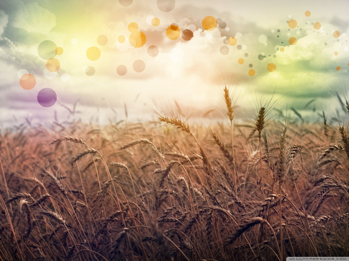 Vintage Country Wallpaper - Rainbow Cover Photo For Facebook - HD Wallpaper 