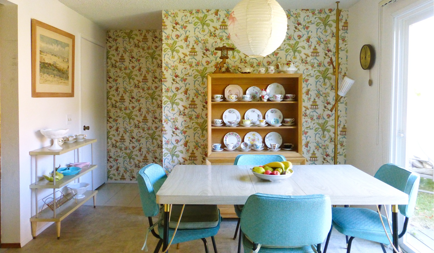 York Wall Coverings, Waverly By York Wallcoverings, - Waverly Mandarin Prose Wallpaper In Room - HD Wallpaper 