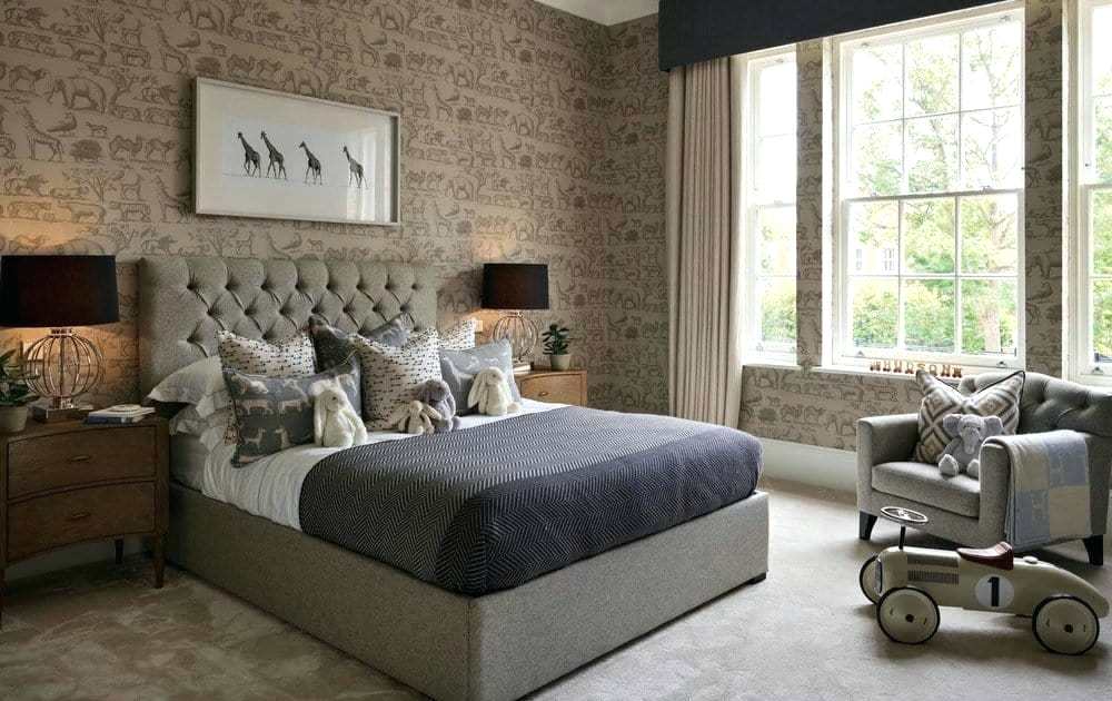 Luxury Kids Bedroom Wallpaper Bedroom Wallpaper Ideas - Bedroom Wallpaper Ideas 2019 - HD Wallpaper 