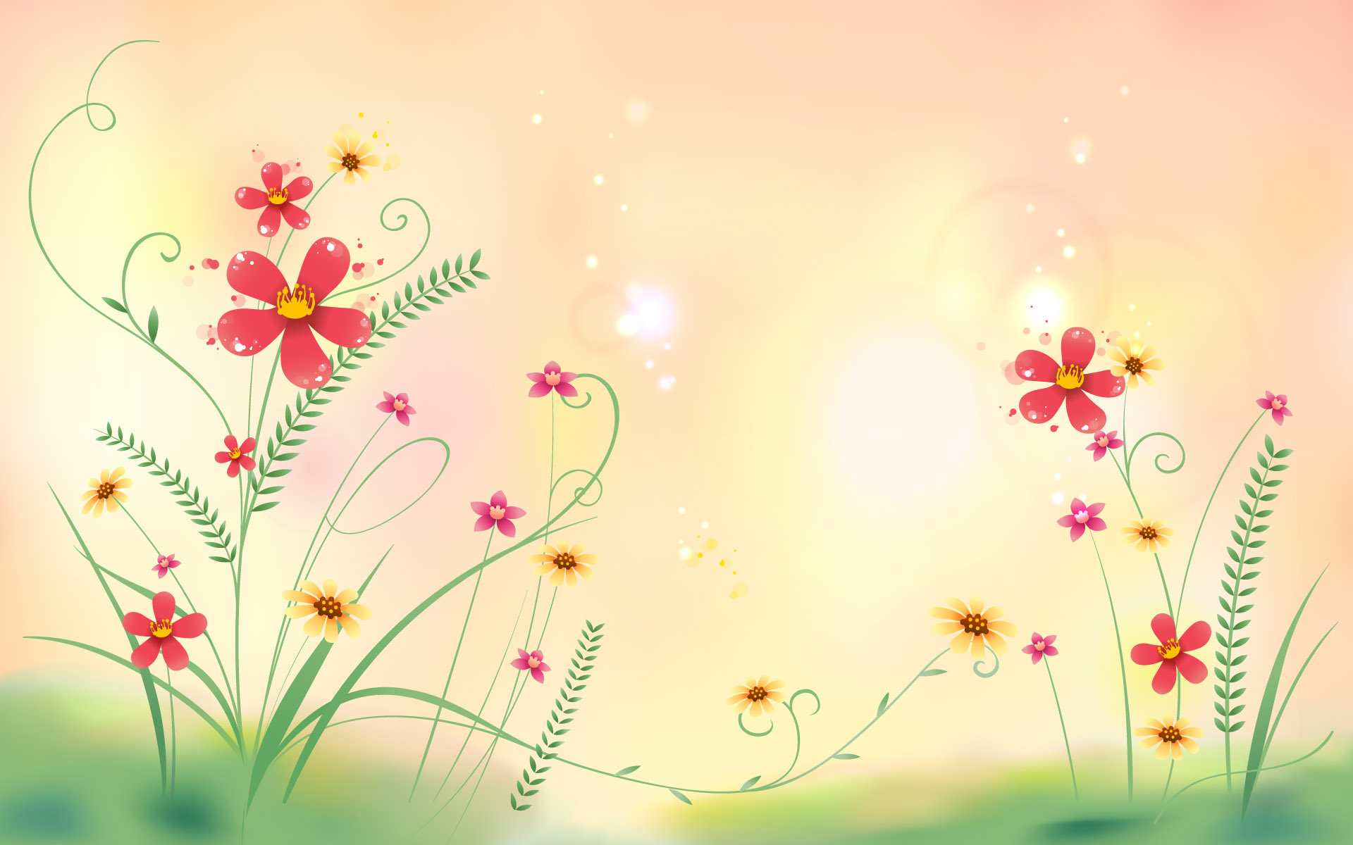 Flower Abstract Backgrounds Hd - HD Wallpaper 