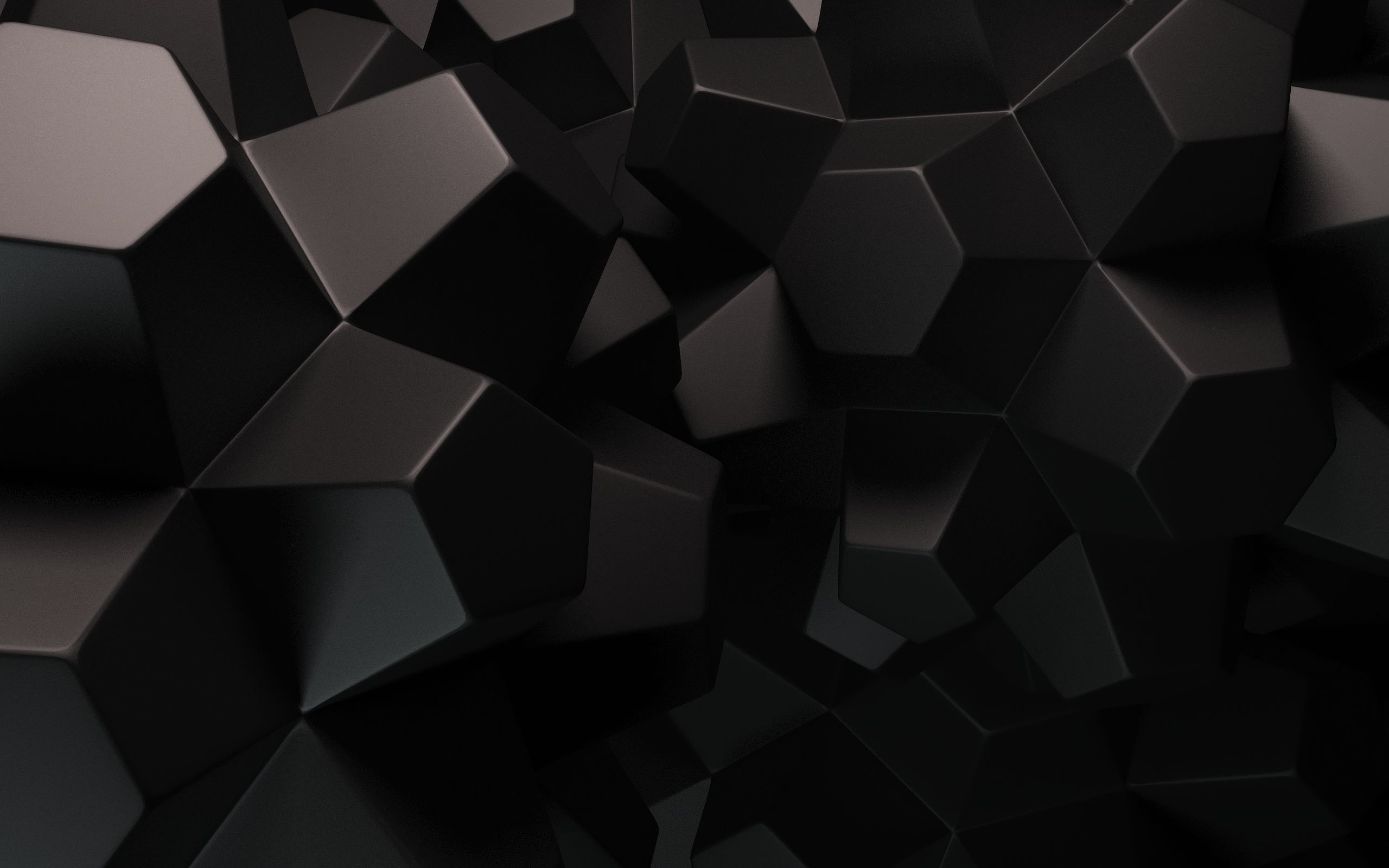 Wallpaper Full Hd X Smartphone Dark Elegant Wallpaper - Black Geometric Shapes Background - HD Wallpaper 