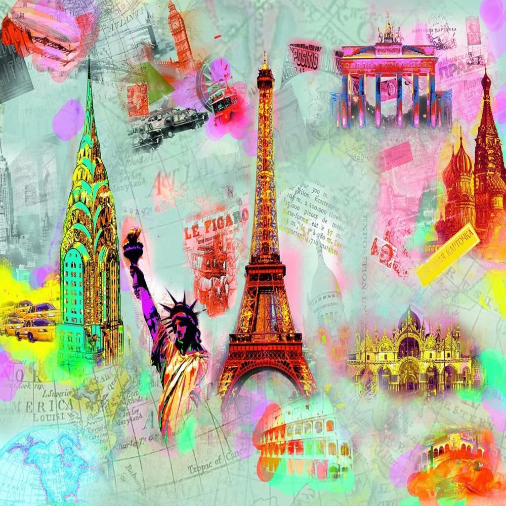 World Mural - HD Wallpaper 