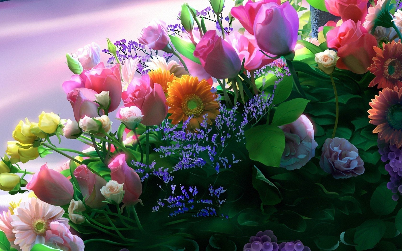 Beautiful Flowers Hd Desktop Background Wallpaper - Latest Images Of Flowers - HD Wallpaper 