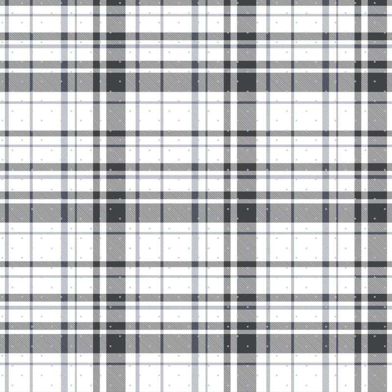 Polka Dot Glitter Plaid Ki0528 York Wallpaper Ki0528 - White And Gray Plaid - HD Wallpaper 