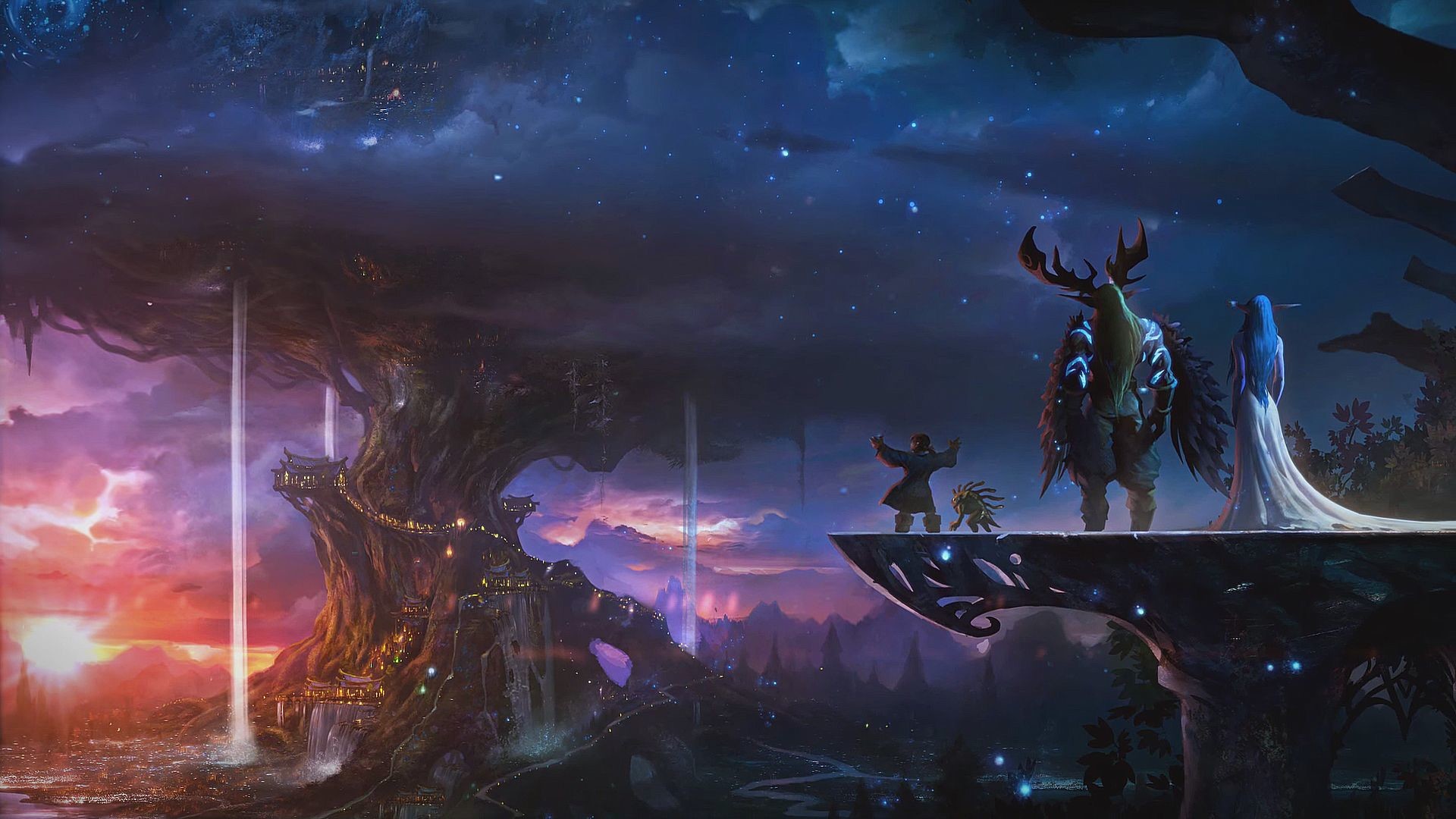 1920x1080, Wow - World Of Warcraft Traveler - HD Wallpaper 