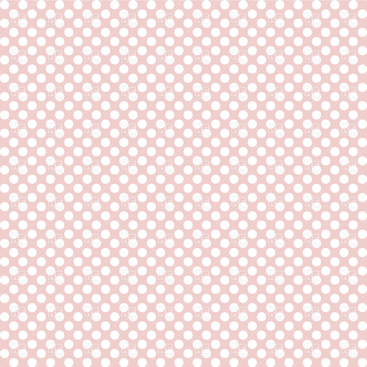 Seamless Polka Dot Pink Wallpaper Vector Image Vector - Textile - HD Wallpaper 