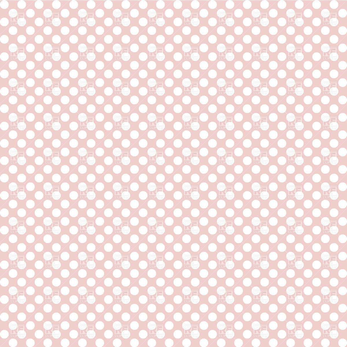 Seamless Polka Dot Pink Wallpaper Vector Image Vector - Textile - HD Wallpaper 