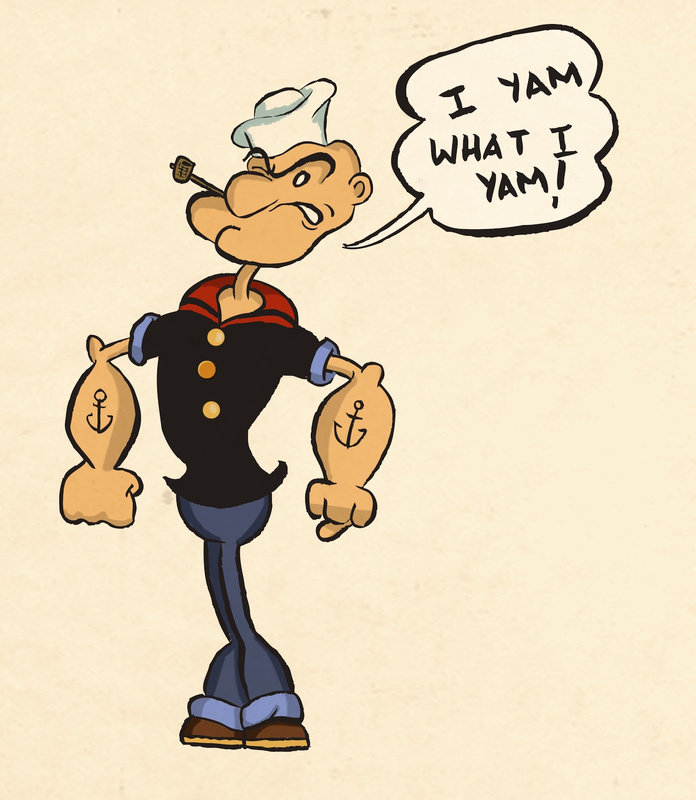 Popeye The Sailor Man Popoy The Seller Man 1393x1600 Wallpaper