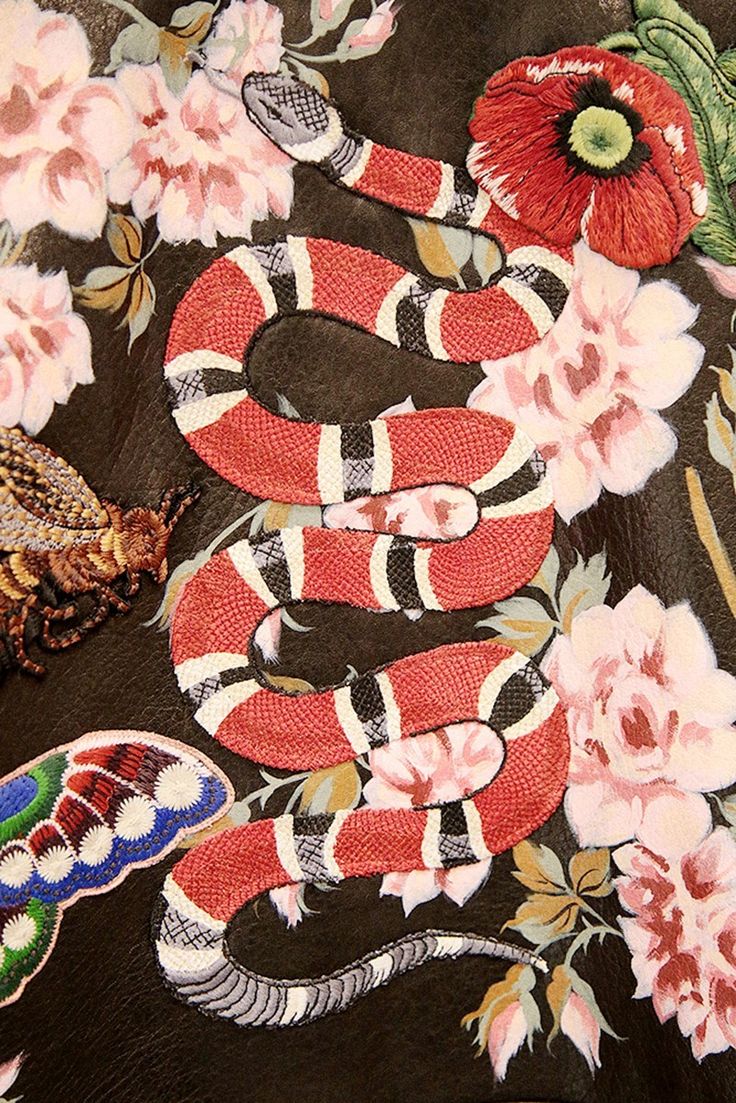 Supreme Floral Wallpaper Desktop Background Is Cool - Gucci Phone Background Snake - HD Wallpaper 