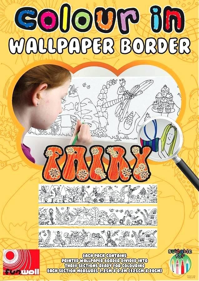 Fairy Wallpaper Border Colour In Garden - Poster - HD Wallpaper 
