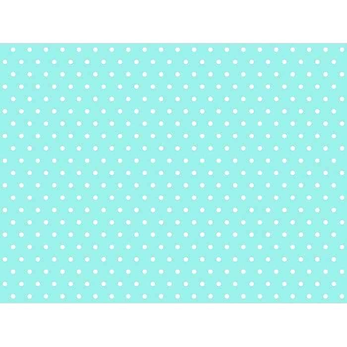 Polka Dot Wall Border Blue And White Spotty Wallpaper - Aqua Wallpaper Polka Dot - HD Wallpaper 