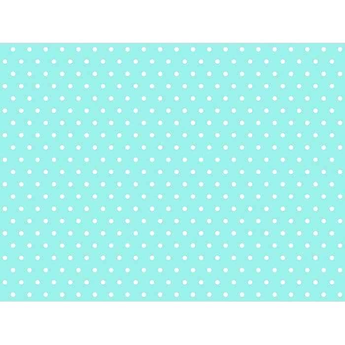 Polka Dot Wall Border Blue And White Spotty Wallpaper - Aqua Wallpaper Polka Dot - HD Wallpaper 