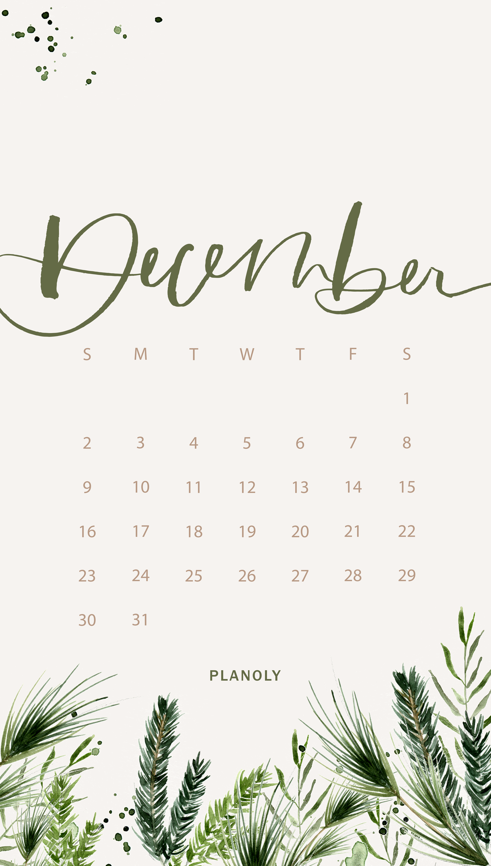 December Calendar Wallpaper 2018 - HD Wallpaper 