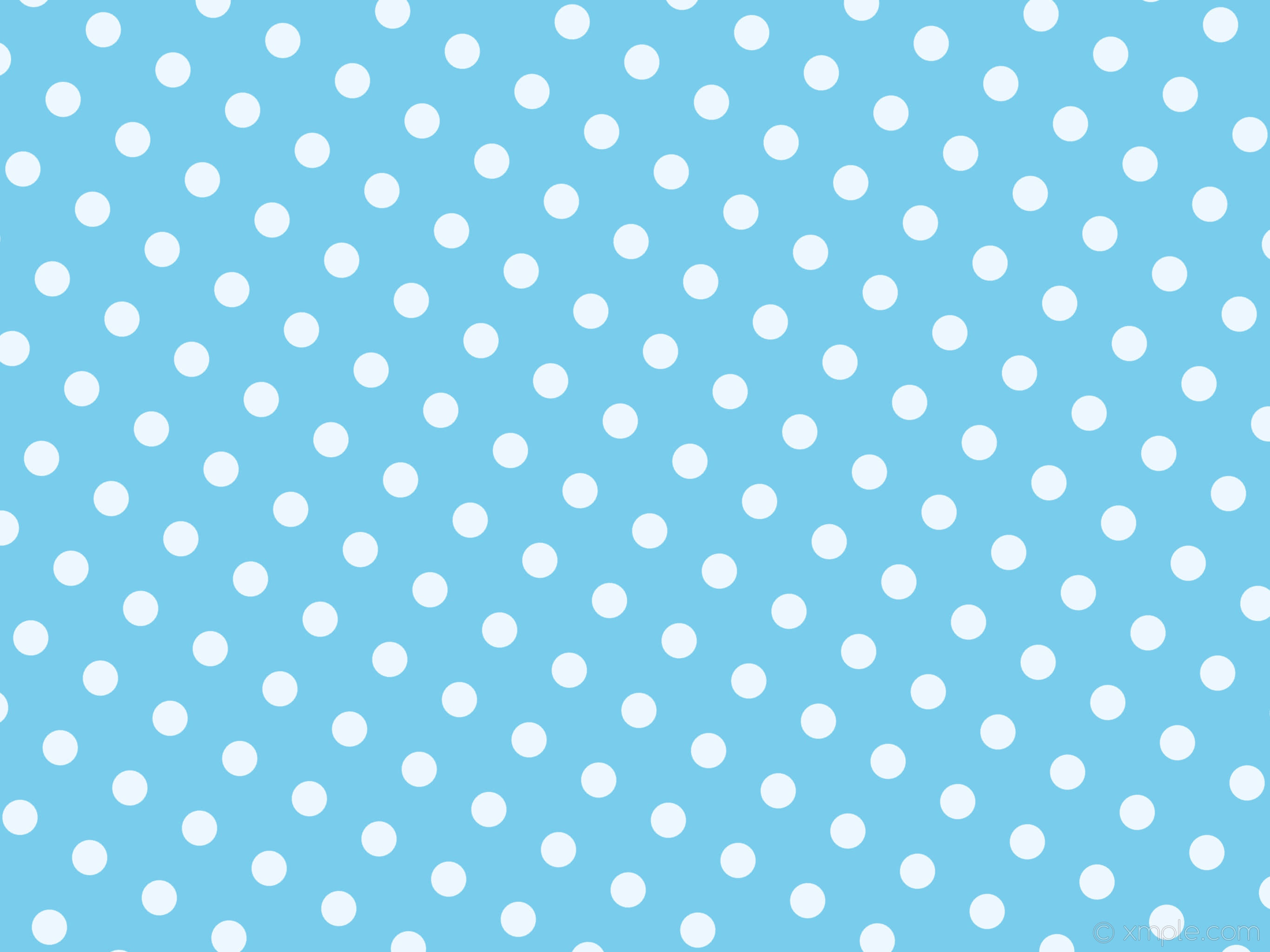 Free White & Blue Polka Dots Background 
 Data-src - Polka Dot - HD Wallpaper 