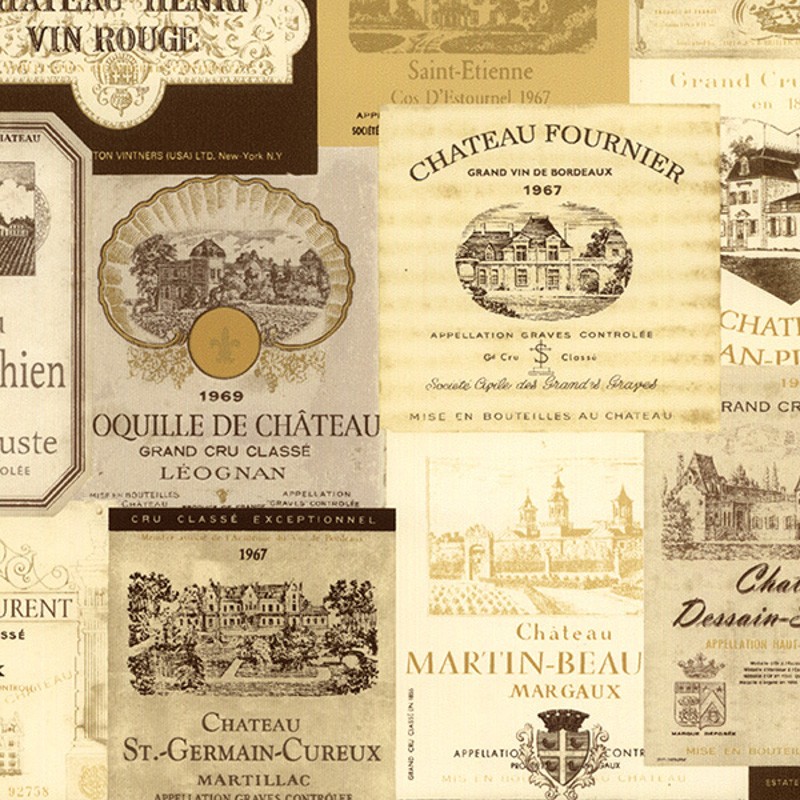 Vintage French Wine Labels Wallpaper - Vintage French Wine Label - HD Wallpaper 