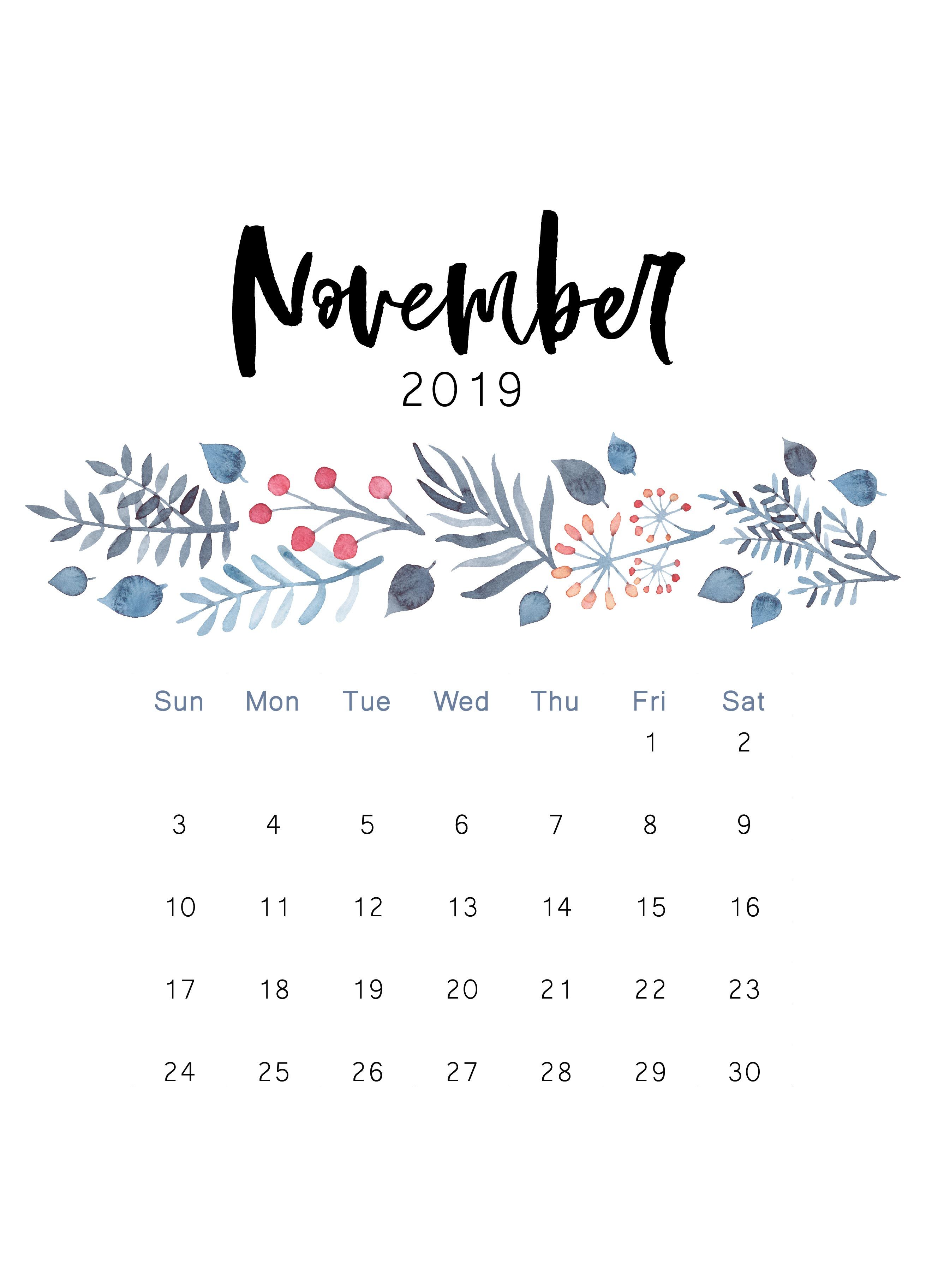 November 2019 Calendar Wallpapers 
 Data-src /full/1306455 - November 2019 Desktop Calendar - HD Wallpaper 