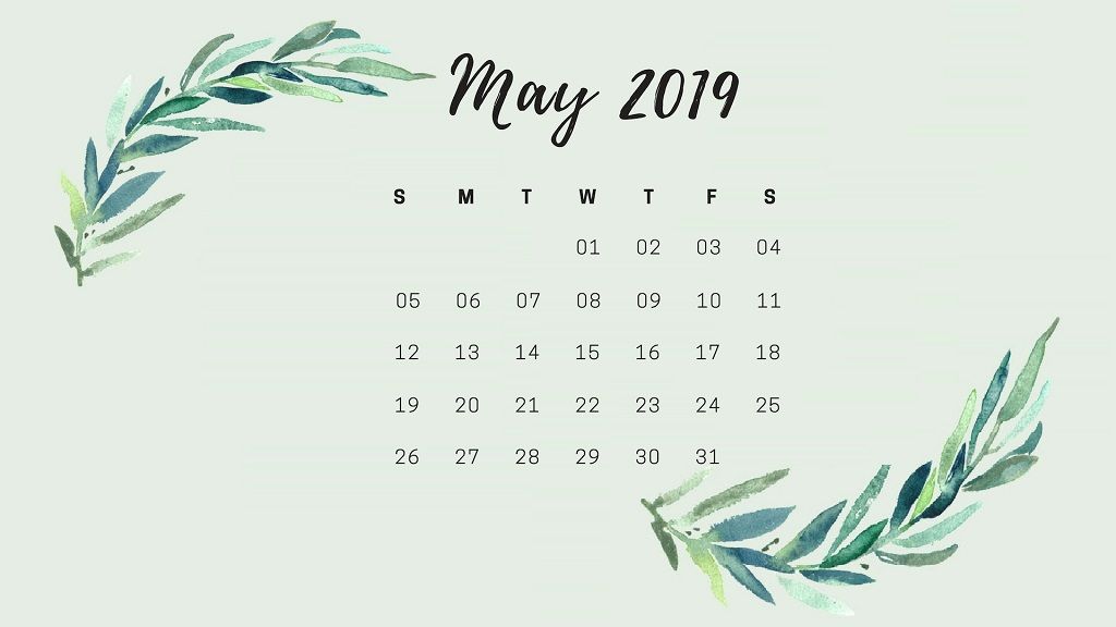 May 2019 Calendar Wallpaper, May Calendar 2019 Wallpaper, - May Calendar Wallpaper 2019 - HD Wallpaper 