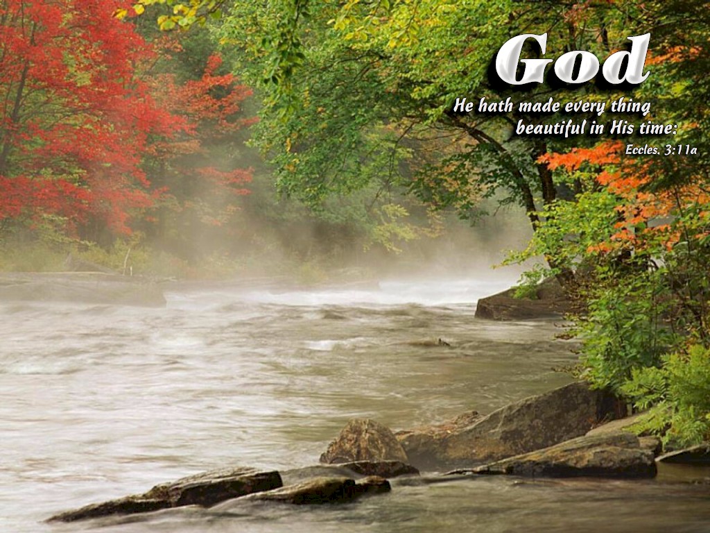 Scenery With Bible Verses - HD Wallpaper 