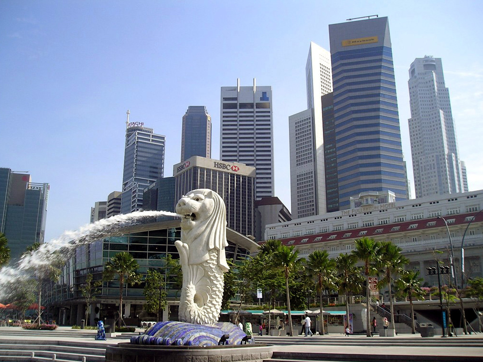 Singapore Wallpaper - Merlion - HD Wallpaper 