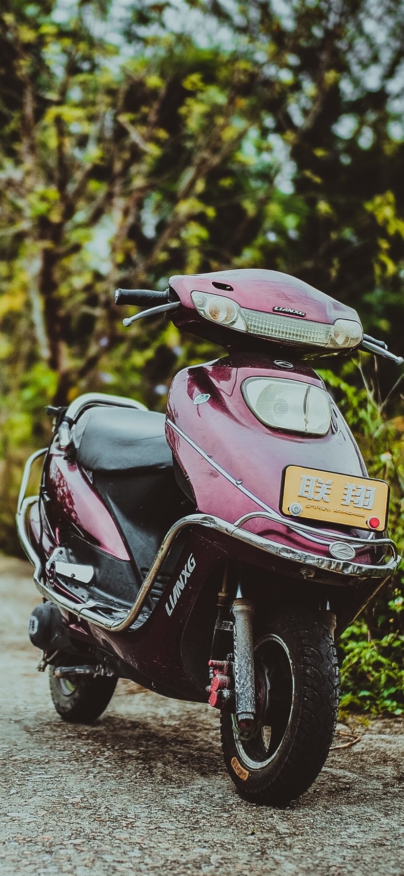 Scooter Moto Frontal - HD Wallpaper 
