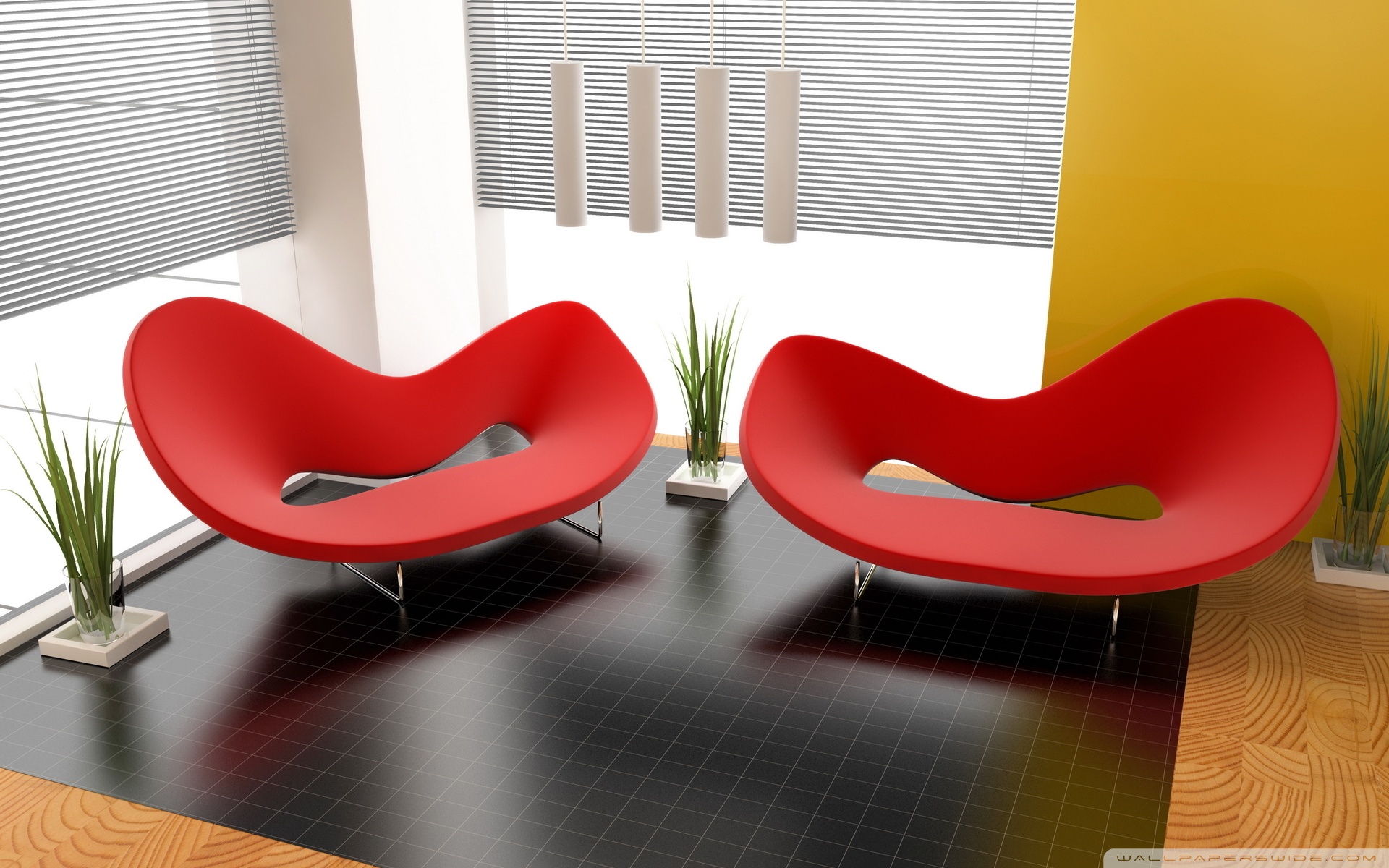 Abstract Form In Interior Design - HD Wallpaper 