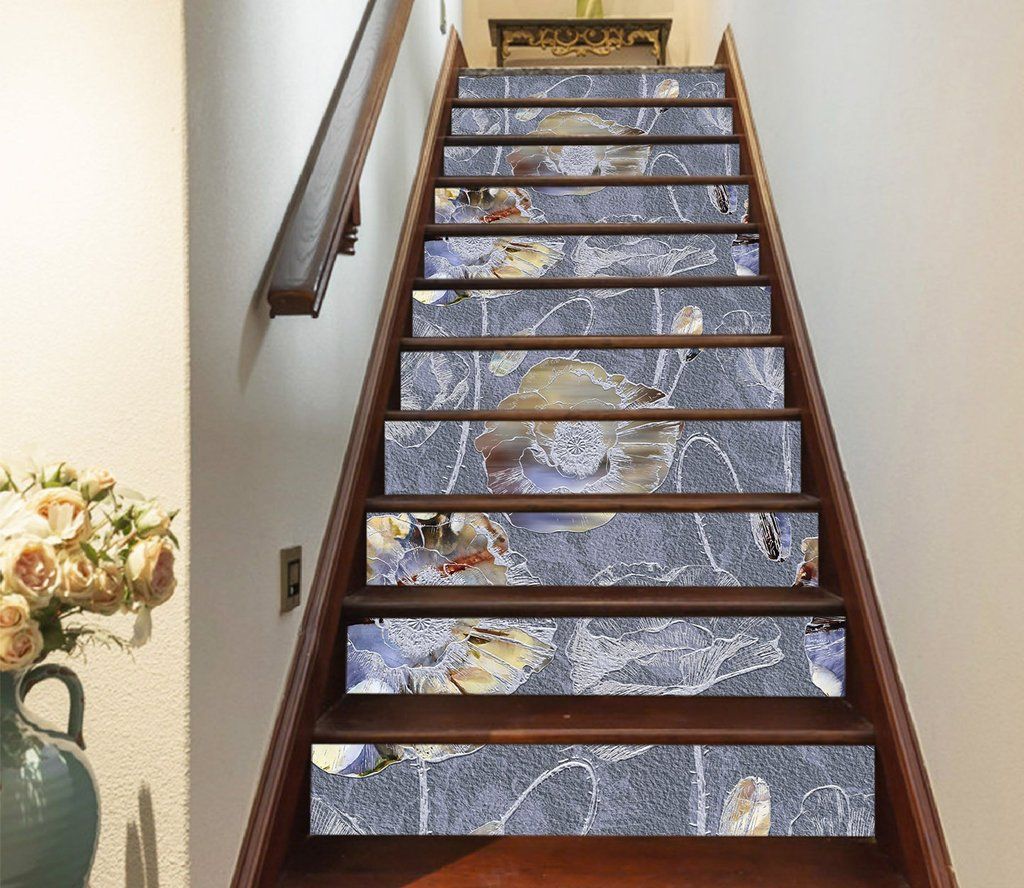 Inside Home Stairs Sticker Design - HD Wallpaper 