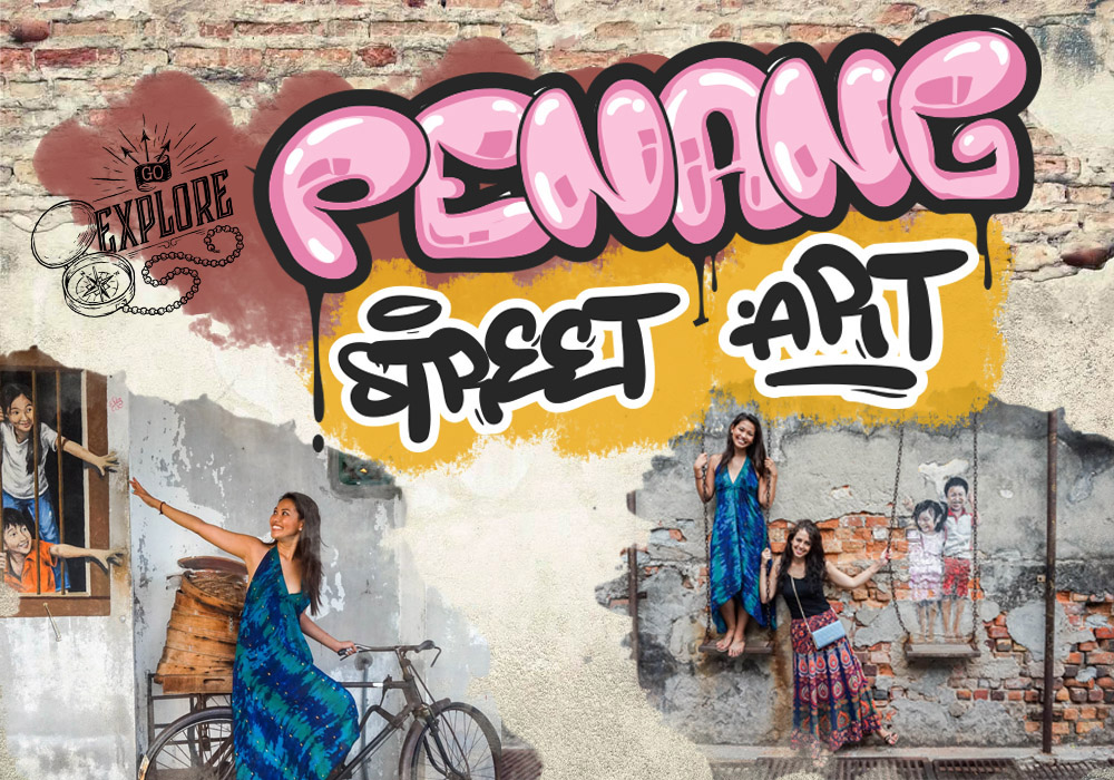 A Guide To Penang Street Art Walking Tour - Penang Street Art Penang - HD Wallpaper 