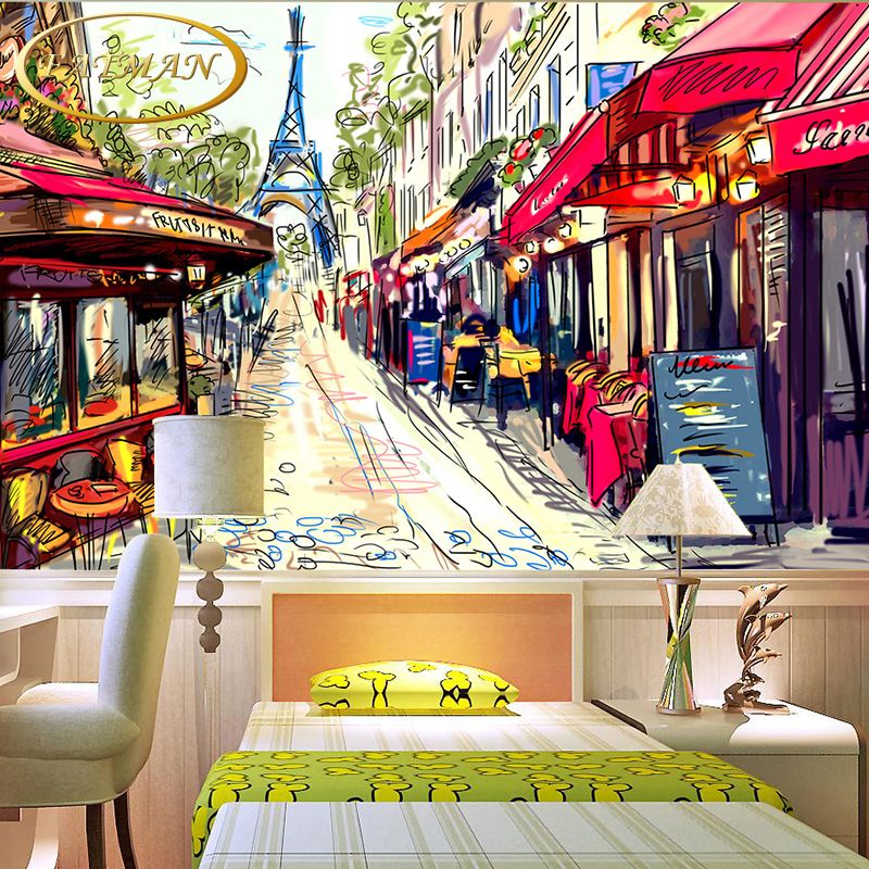 3d Street Mural Paris - 800x800 Wallpaper 