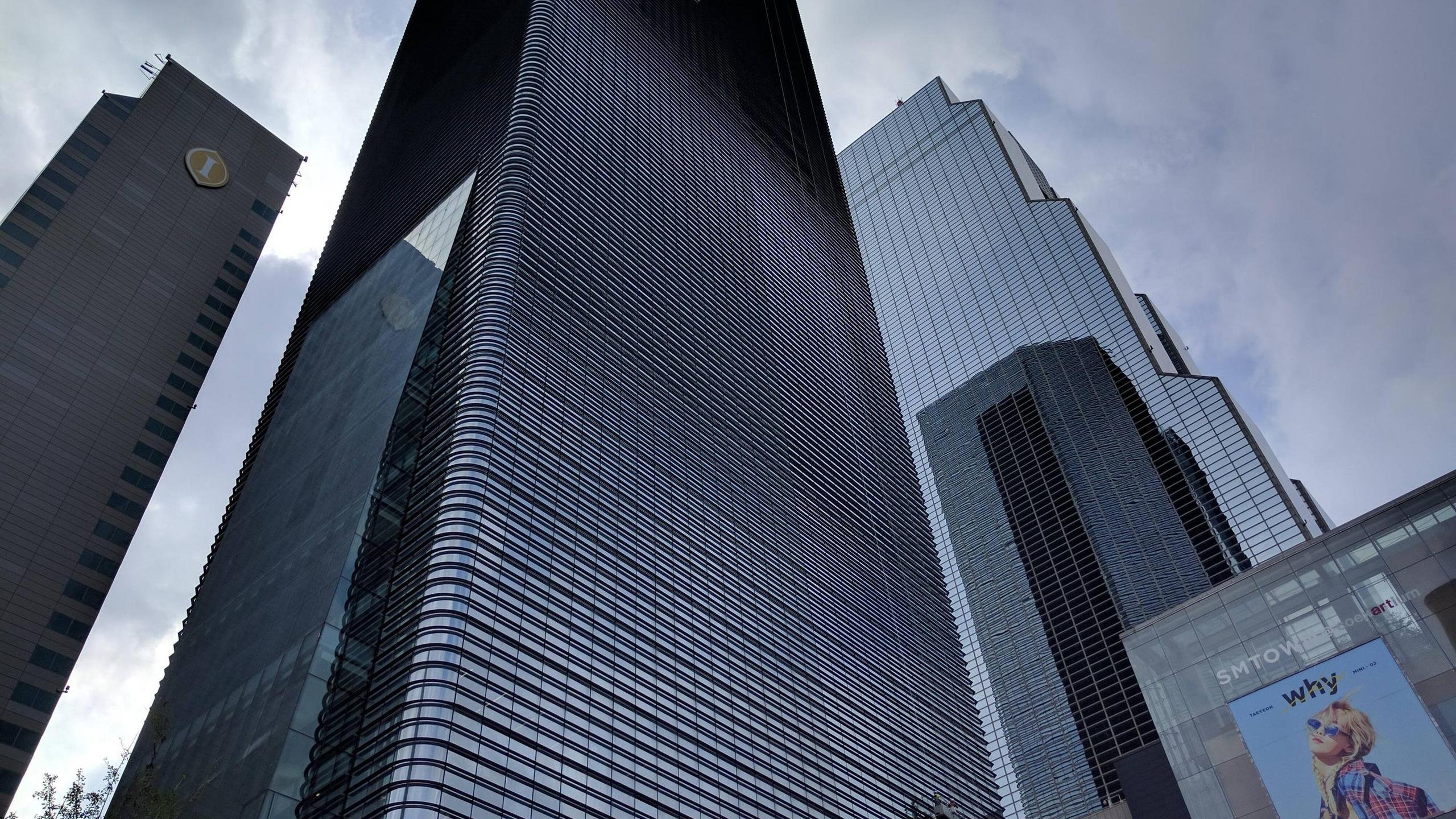 Samseong Ward In The Gangam District Seoul Wallpaper - Tower Block - HD Wallpaper 