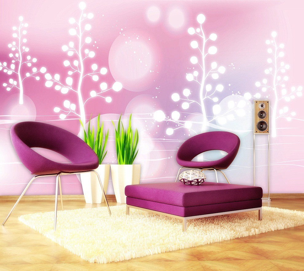 The Middle East Market Printable Wallpaper For Home - Beauty Parlour Wall Painting - HD Wallpaper 