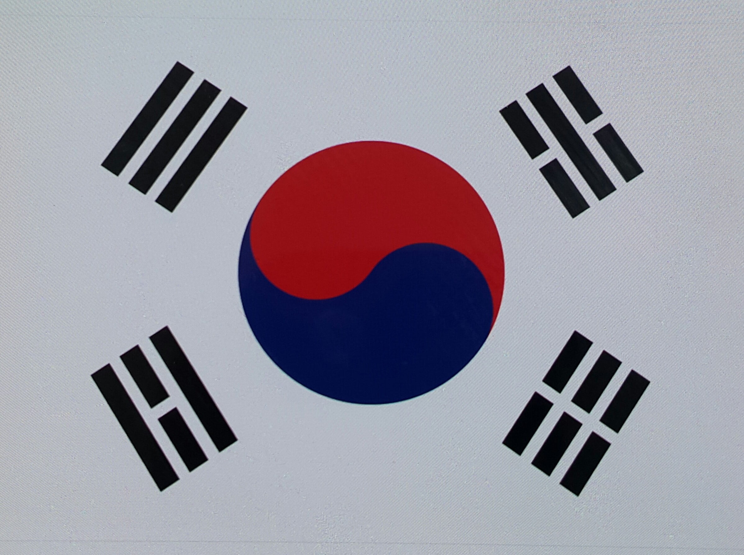 Korean Flag Wallpaper - HD Wallpaper 