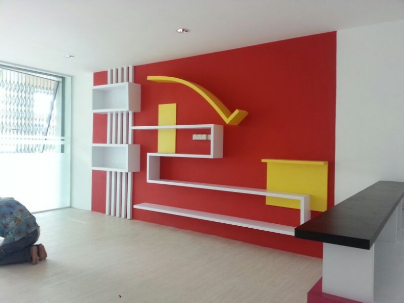 Display Cabinet- Commercial Shoplot - Interior Design - HD Wallpaper 